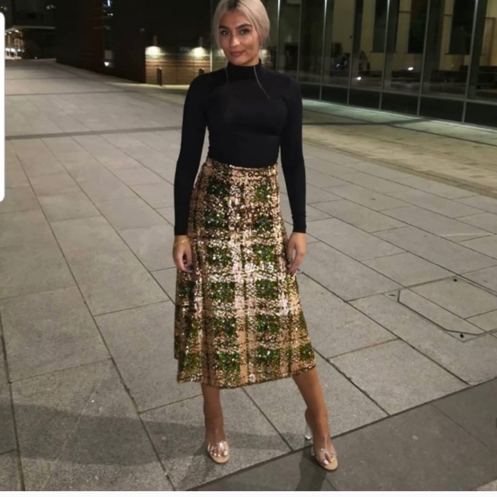 Brand new limited edition sequin skirt